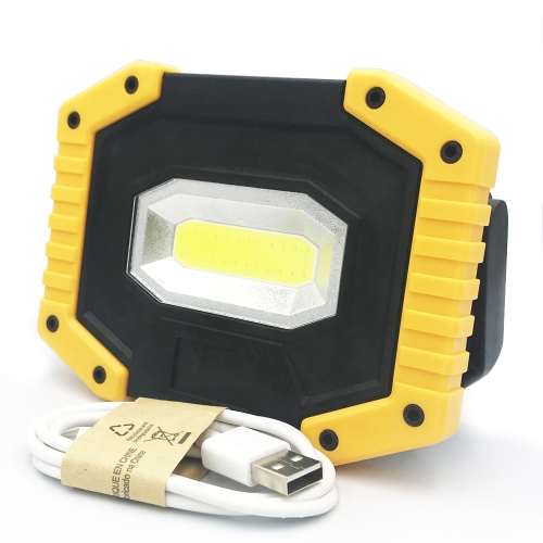 Фонарь светодиодный аккумуляторный переносной 20W  COB LED  2x18650 W839