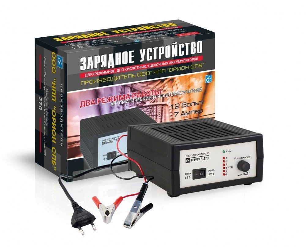 Авто зарядное устройство Вымпел-270