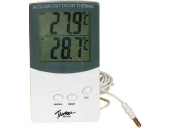 Термометр комнатно-уличный с гигрометром ТА-338