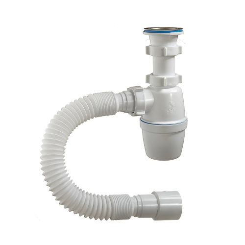 Сифон для мойки 1 1/2"х40 гофра 40*40/50 Орио А-4001