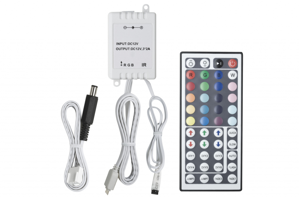 Контроллер RGB  DC5-24V, 6А bluetooth три канала(И.К. сигнал)