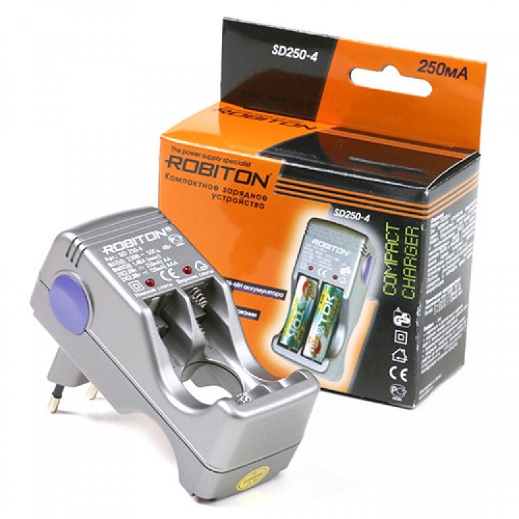 Зарядное устройство для аккумуляторов Robiton SD250-4