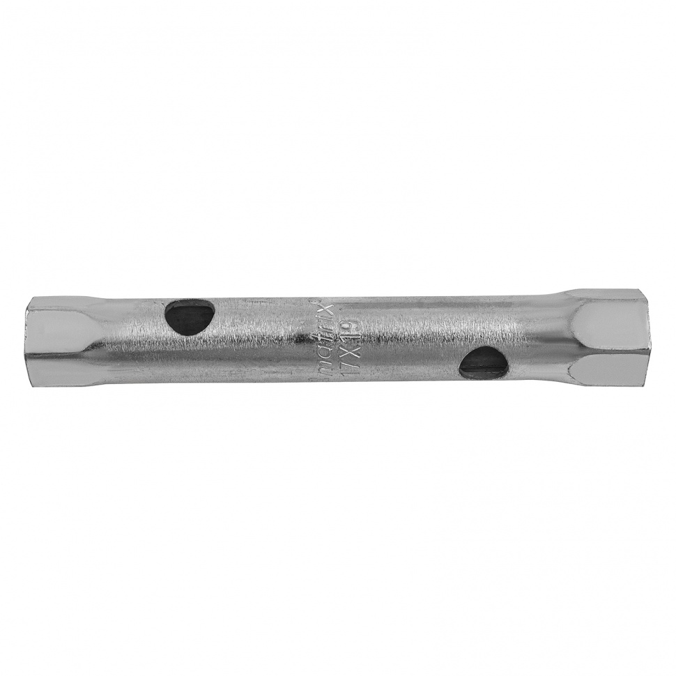 Ключ трубка торцевой 17 х 19 мм, оцинкованный MATRIX 13718