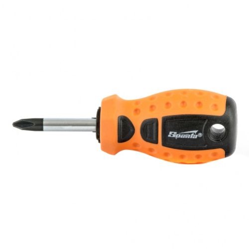 Отвертка крестовая PH2х 38 мм, Point, CrV, 2-х компонентная рукоятка Sparta