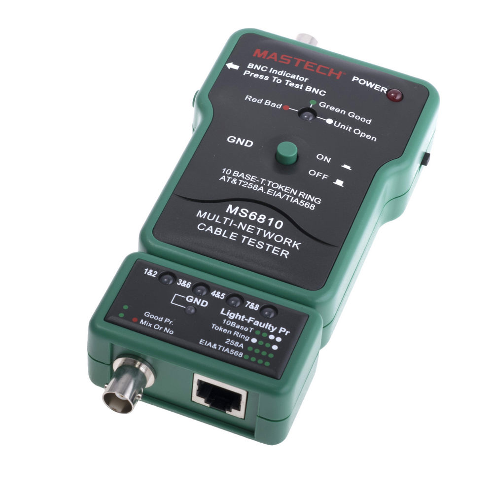 Тестер кабеля MS6810 MASTECH
