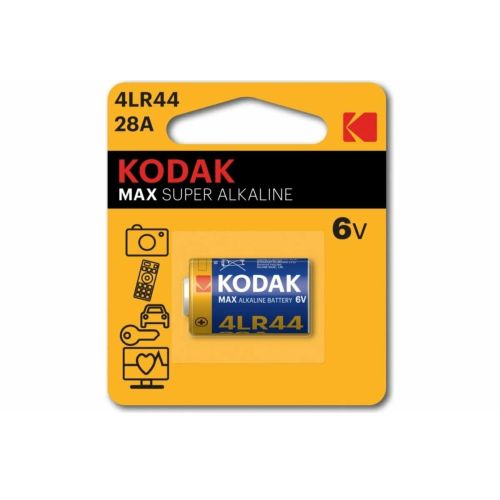 Батарейка 476A, 4LR44, K28L-1, 6V Kodak, D-13,0 H-25,2