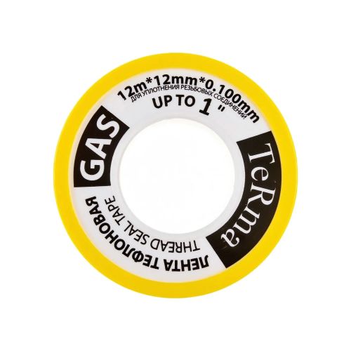Фумлента 12 мм х 0,1 мм х 12 м TERMA GAS 1" для газа