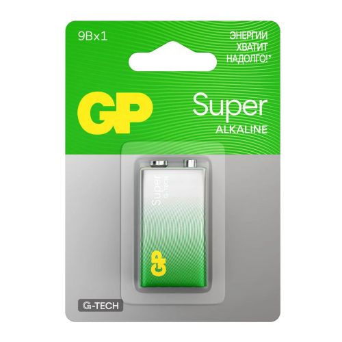 Батарейка крона 6LR61 9V GP Super зеленая