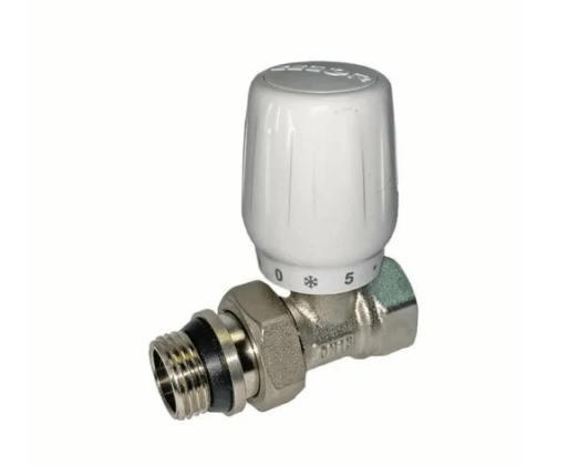 Кран ZEGOR радиаторный (американка)   3/4"(20мм) Верхний с антипротечкой, 10 бар QS-3662