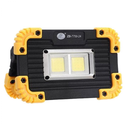 Фонарь светодиодный аккумуляторный переносной 20W  COB LED 1x18650 ZB-7759-24