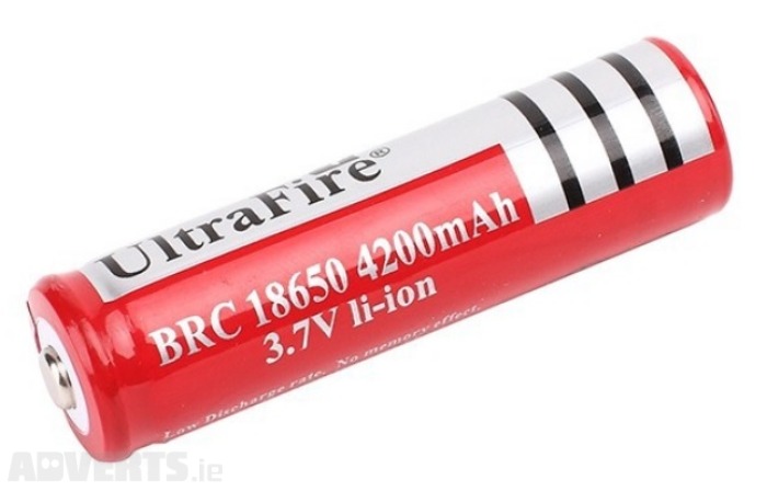Аккумулятор 18650 (для фонаря) 3,7v Li-on 4200ma