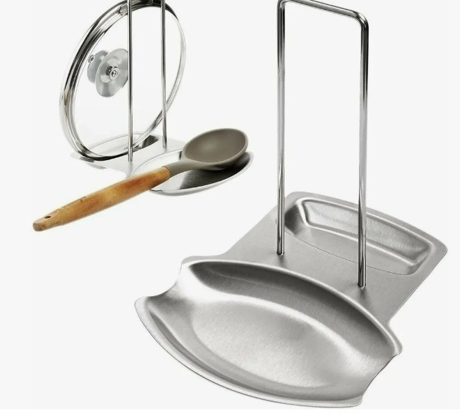 Подставка под крышку и кухонные приборы Stainless Steel Pot Rack KP-659