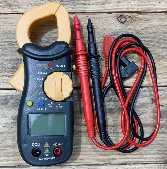 Клещи токоизмерительные DT-3266TA, 500В/500А с прозвонкой, в чехле
