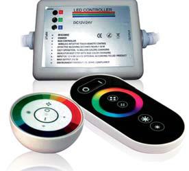 Контроллер RGB LED-C117 ( DC12-24V, 216/432 Вт.18A) sensor Радио сигнал