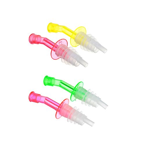 Пробка для бутылки 2 шт для соуса, масла, уксуса, пластик, 10х3 см 884-599