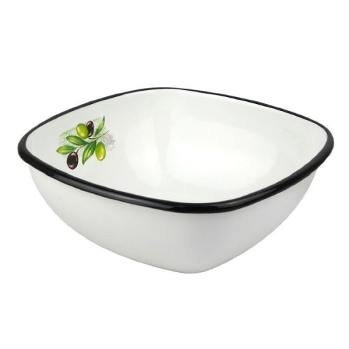 Миска эмаль 1,0л с рисунком ММК Эмаль 01-0307К/4