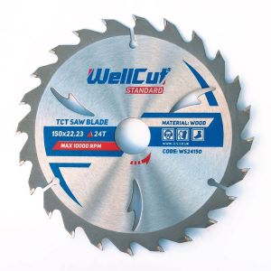Диск для циркулярной пилы 150х22,2(16)х30 WellCut EN847-1