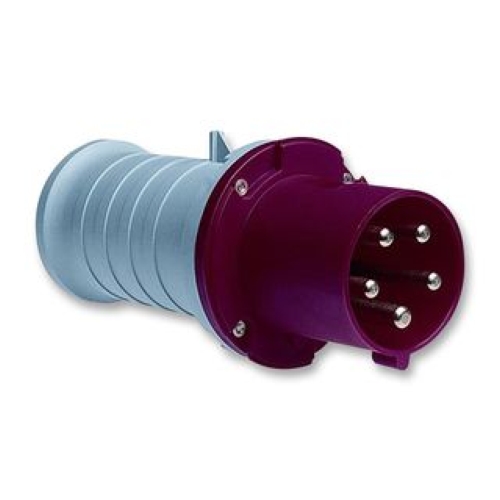 Силовая вилка ABB 463 P6 3Р+РЕ+N 63А IP44