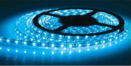Лента  светодиодная SMD 3528 12V 4.8 Вт/м. (60 LED/1мEpoxy) синяя IP65