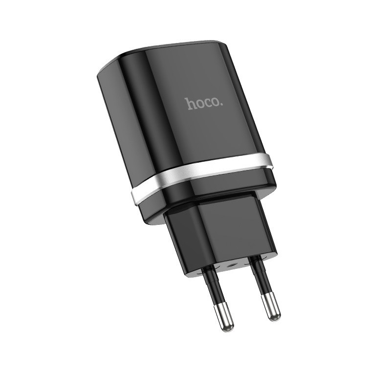 Зарядное устройство сетевое USB 1 порт 220V 20W Hoco C12Q