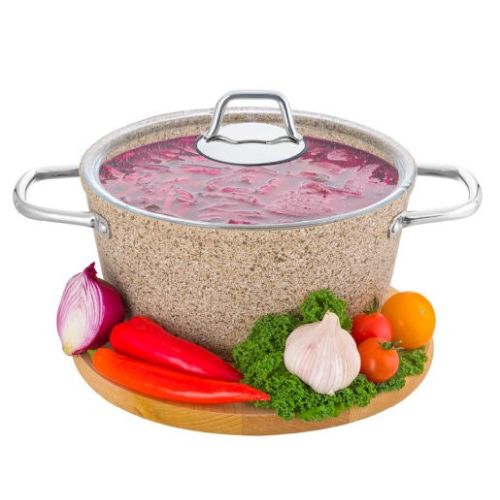Кастрюля с антипригарным покрытием  3,0л. DARIIS HUR-A-15401 индукция