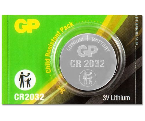 Батарейка таблетка CR2032 3v GP D-20 H-3,2