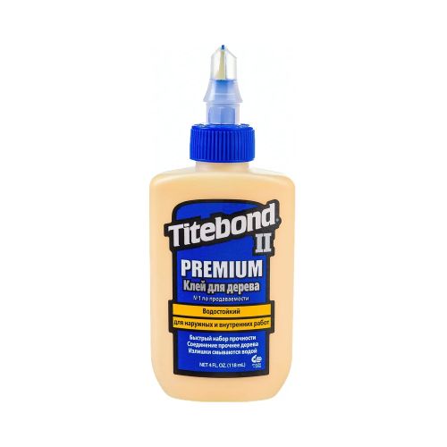 Клей ПВА Titebond II Premium D3 для дерева 118 мл