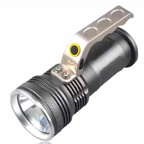 Фонарь светодиодный аккумуляторный GL-690 (1SUPER LED,2-АКБ 18650) линза 