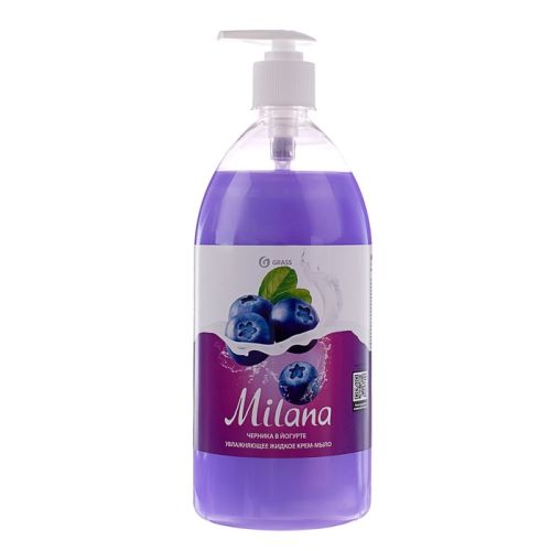 Мыло жидкое GRASS "Milana черника в йогурте" 500 мл 126300