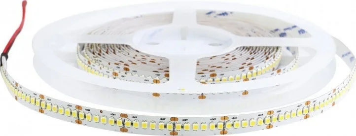 Лента  светод. SMD 2835 12V NLWHITE 4000K (240 LED/1м) IP22 (комплект лента +блок пит. 5A)