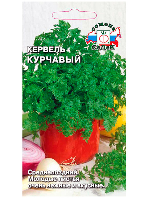 Семена Кервель Курчавый, 0,5г., Седек