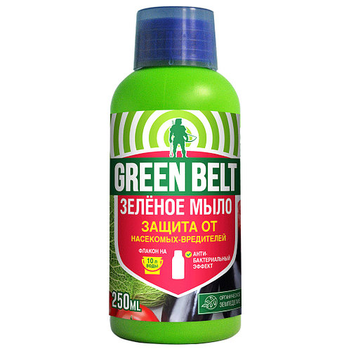 Средство для борьбы с вредителями Green belt Зеленое мыло 250мл