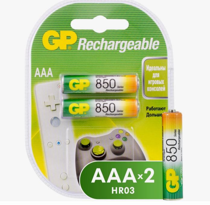 Аккумулятор AAA GP  850mAh Ni-Mh  