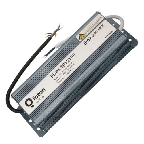 Блок питания 12V 100W IP67 (для светодиодных лент) 