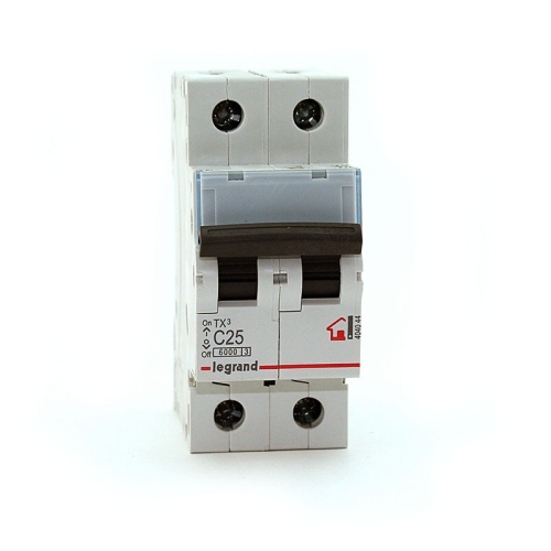 Автоматический выключатель Legrand TX³ 2P С63A 6,0kA (404048)