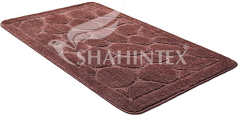 Коврик напольный SHAHINTEX ЭКО 60*90 Шоколадный