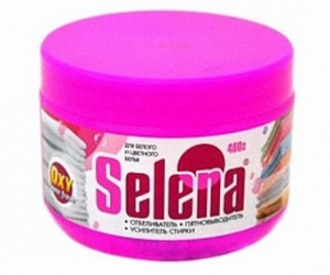 Средство отбеливатель (пятновыводитель, усилитель стирки) 400 гр Selena
