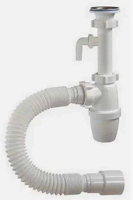 Сифон для умыв. 1 1/4"х40 гофра 40*40/50, отвод  ORIO А-32079
