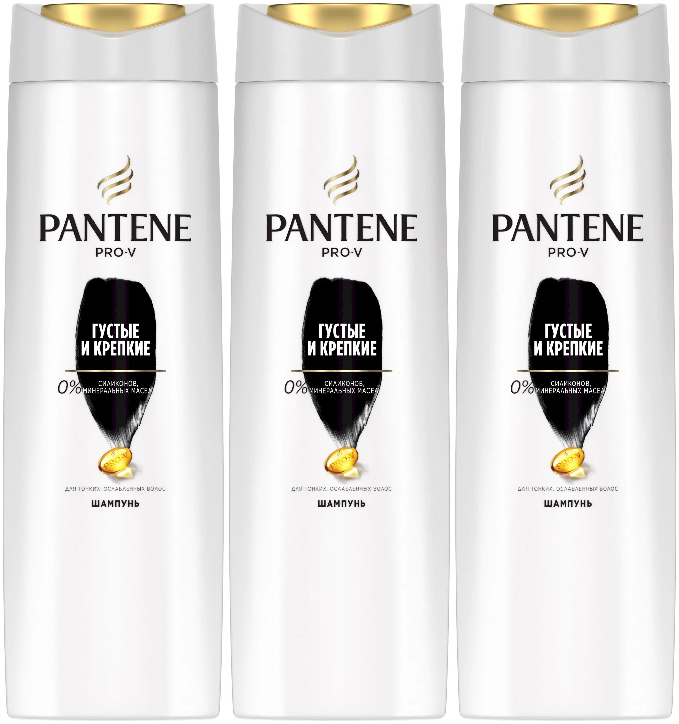 Шампунь для волос Pantene Pro-V Густые и крепкие 400мл
