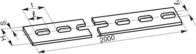 Каб полоса перфорир  К 202 20х3