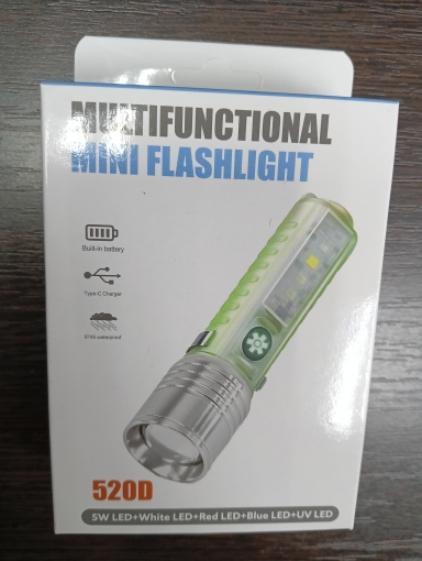 Фонарь ручной аккумуляторный LED 520D