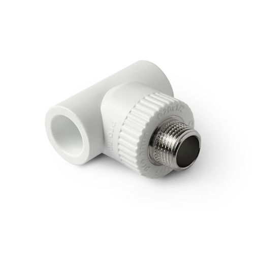 Тройник комбинированный с наружной резьбой 20*3/4 PP-R