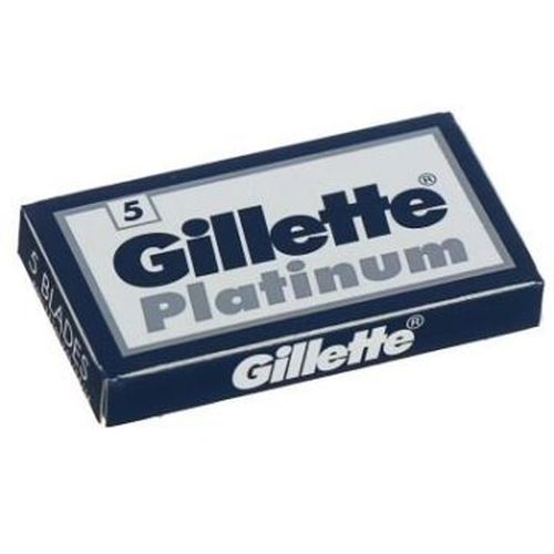 Лезвия Gillette Platinum классические двусторонние