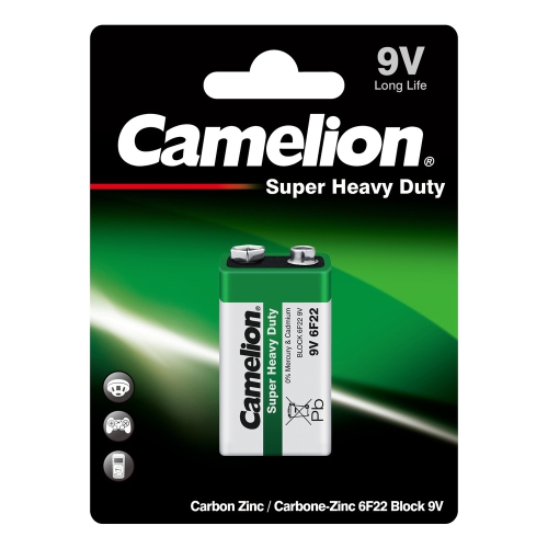 Батарейка крона 6F22 9V Camelion