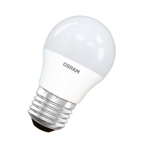 Лампа светодиодная шар Е27  8 Вт 220В 4000K холодная, матовая OSRAM 899
