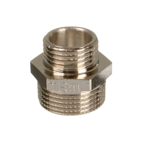 Ниппель никель переходной     1/2"(15) нар х  1"(25) нар