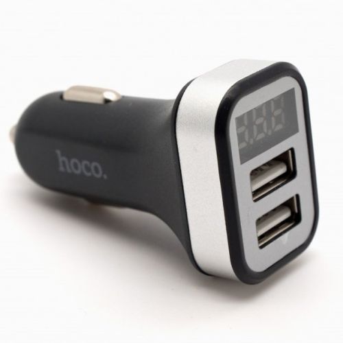 Авто-зарядное устройство в прикуриватель HOCO USB 2 порта 3.1A Z3