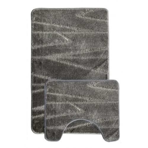 Набор ковриков L CADESI LEMIS 50*80+50*40 REL-0092506 серый