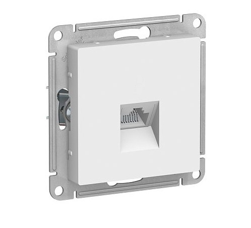 Механизм роз. комп. RJ45 5e белый AtlasDesign Schneider Electric ATN000183