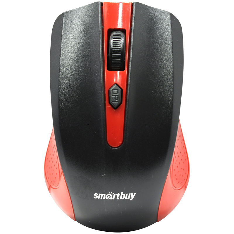 Мышь беспроводная SmartBuy ONE 352 красно-черная
